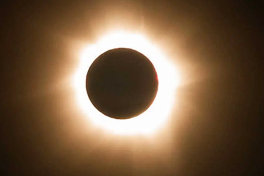 World will witness a captivating Total Solar Eclipse 2024। Sangbad Pratidin