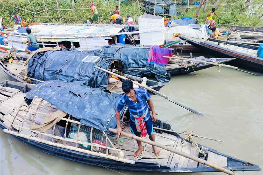 বনবিবির মন্দিরে পুজো দিয়ে জঙ্গলে পাড়ি, সুন্দরবনে শুরু মধু সংগ্রহ