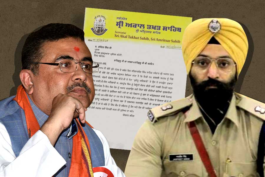 Akal Takht, the highest body of Sikh community writes letter to demand for expulsion of Suvendu Adhikari from Legislative Assembly