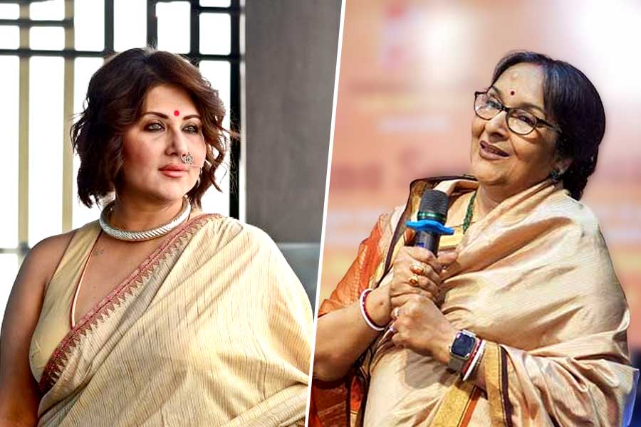 ‘শাড়ির আঁচলেই সব সম্মান লুকিয়ে কিনা!’, মমতা শঙ্করকেই কটাক্ষ স্বস্তিকার?