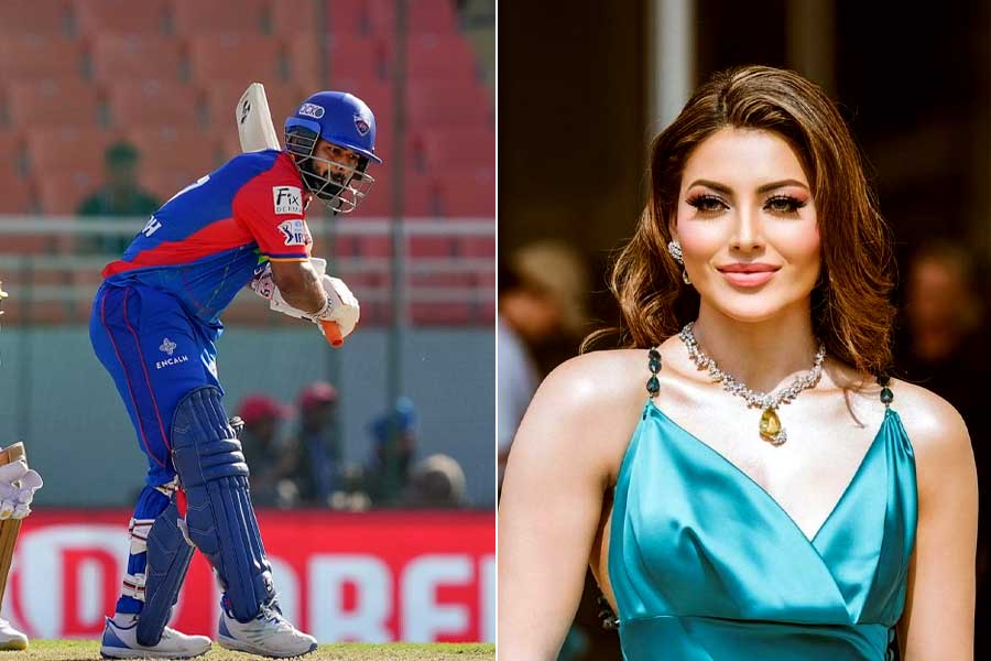 Actress Urvashi Rautela reacts on her fans comment about marrying Rishabh Pant