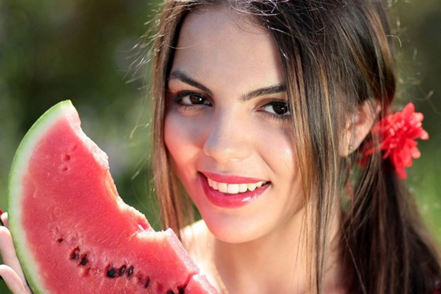 try these skin care tips with watermelon for good Skin