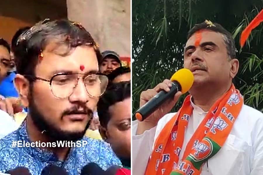 দেবাংশুকে ‘নর্দমা’ খোঁচা শুভেন্দুর, পালটা কী বললেন তমলুকের তৃণমূল প্রার্থী?
