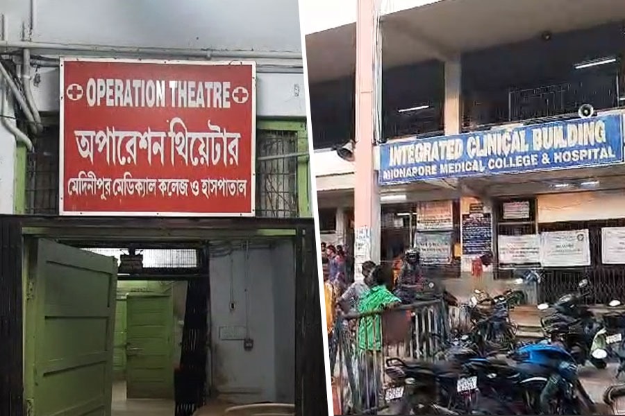 হাতে বিঁধল বর্শা, বিরল অস্ত্রোপচারে নজির মেদিনীপুর মেডিক্যাল কলেজে