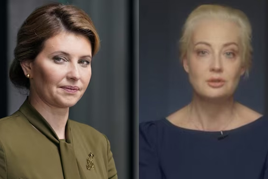 First lady of Ukraine and wife of Alexei Navalny rejected Biden's invitation