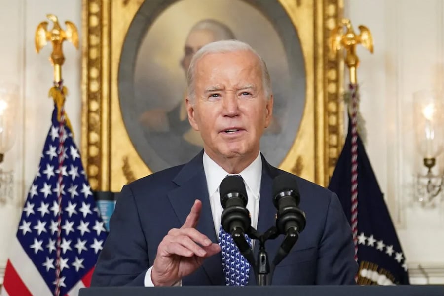 Joe Biden announces air drop aid in Gaza after 104 people died