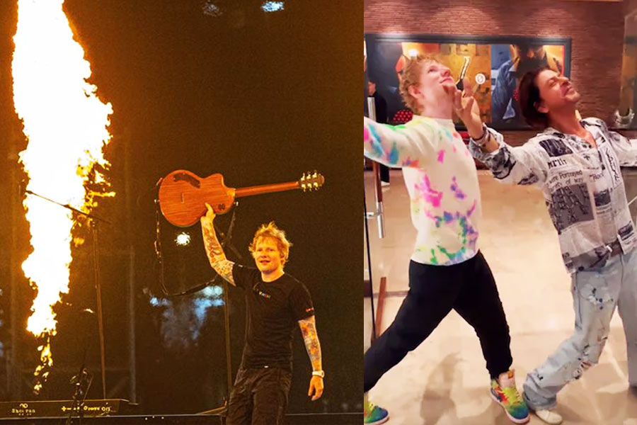 Ed Sheeran's electrifying concert in Mumbai, Promises to back in India