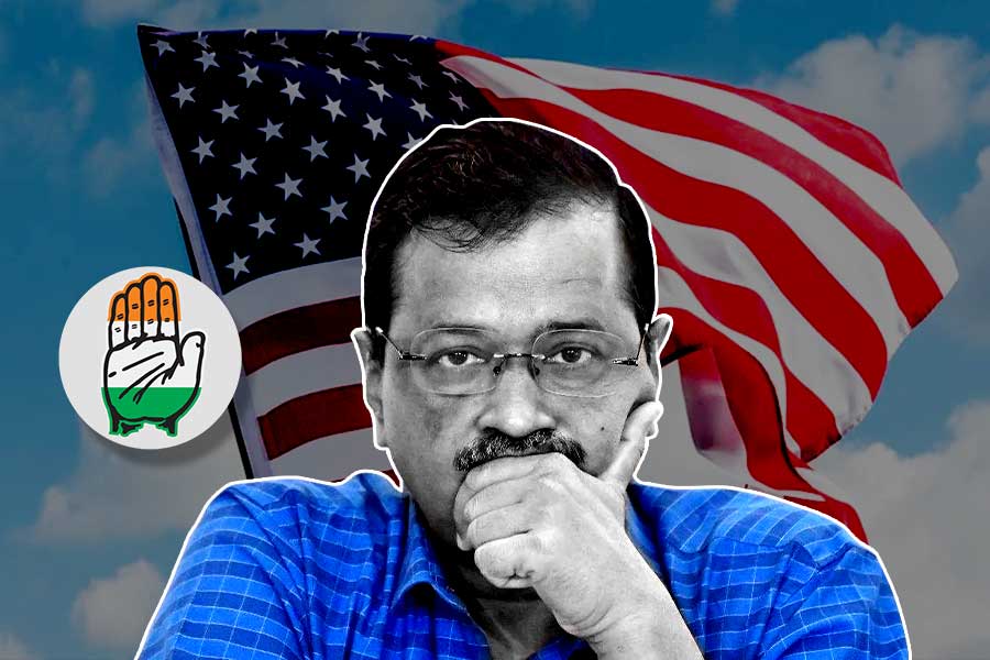 US sopke again on Kejriwal and mentions frozen Congress accounts