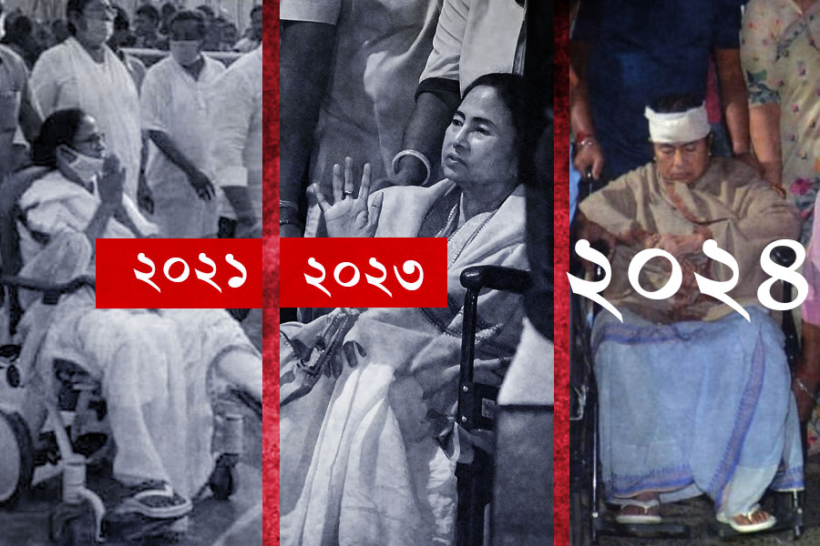 CM Mamata Banerjee had faced many accidents just before election in recent past