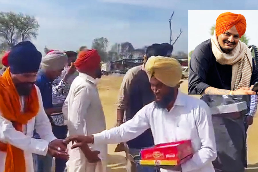 As Sidhu Moose Wala's parents welcome baby, villagers distribute sweets