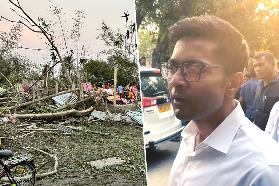 Abhishek Banerjee slams Central scheme after massive storm in jalpaiguri