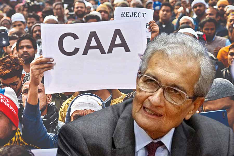 Amartya Sen slams Central government over CAA