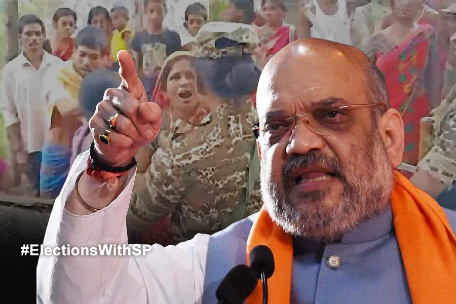 Amit Shah threatens action against 'culprits' of Bengal from Burdwan poll rally
