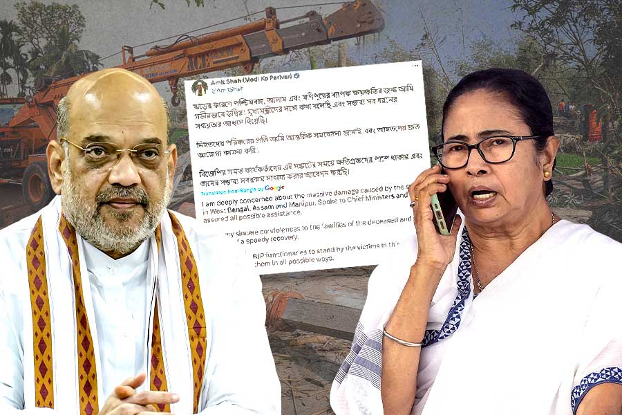 Jalpaiguri Storm: Amit Shah dials CM Mamata Banerjee to speak on Jalpaiguri disaster