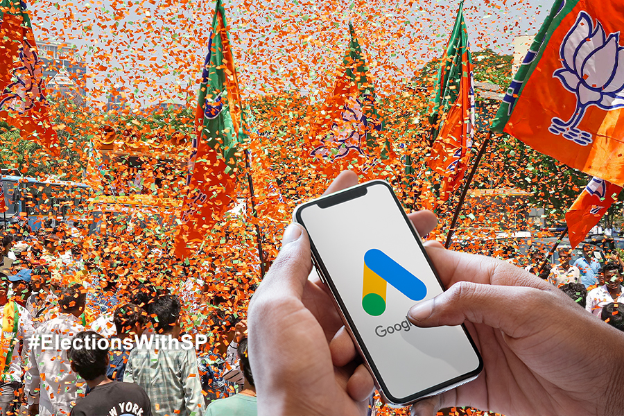 BJP tops Google ad spends as parties splurge Rs 117 crore since January