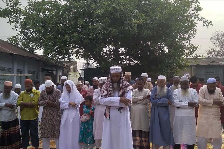 Eid celebrated in Bangladesh one day earlier