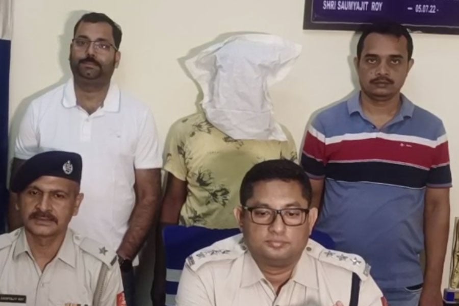 A wanted person was arrested from Baruipur in South 24 Parganas