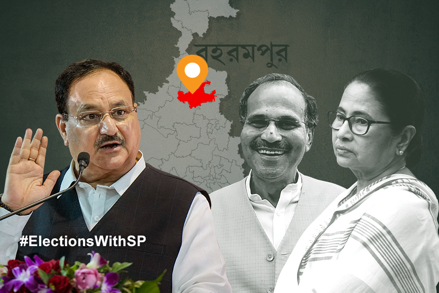 Lok Sabha 2024: JP Nadda did not speak against Adhir Chowdhury, slams TMC