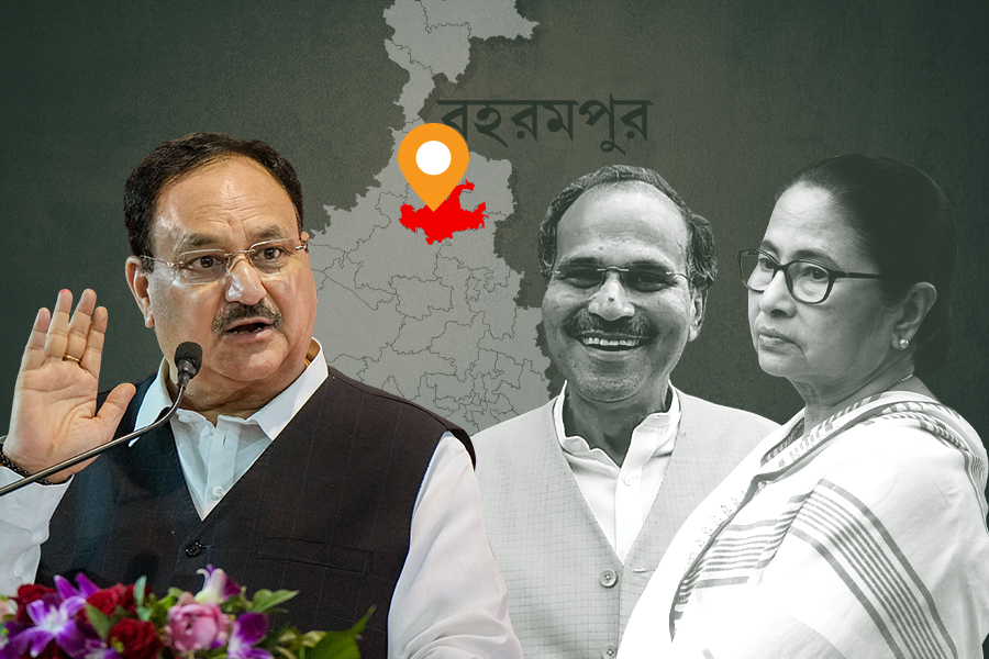 Lok Sabha 2024: JP Nadda did not speak against Adhir Chowdhury, slams TMC