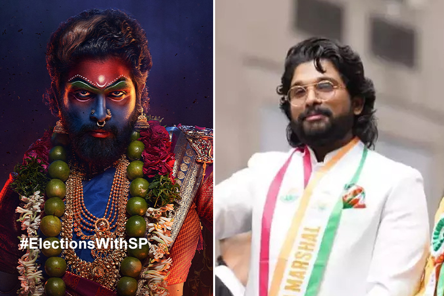 কংগ্রেসের প্রচারে ‘পুষ্পা’ স্টার আল্লু অর্জুন! ভাইরাল ভিডিও ঘিরে চাঞ্চল্য