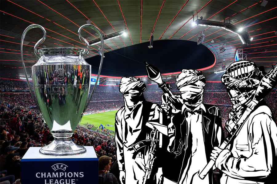 ISIS issued a threat of a terrosist attack in UEFA Champions League