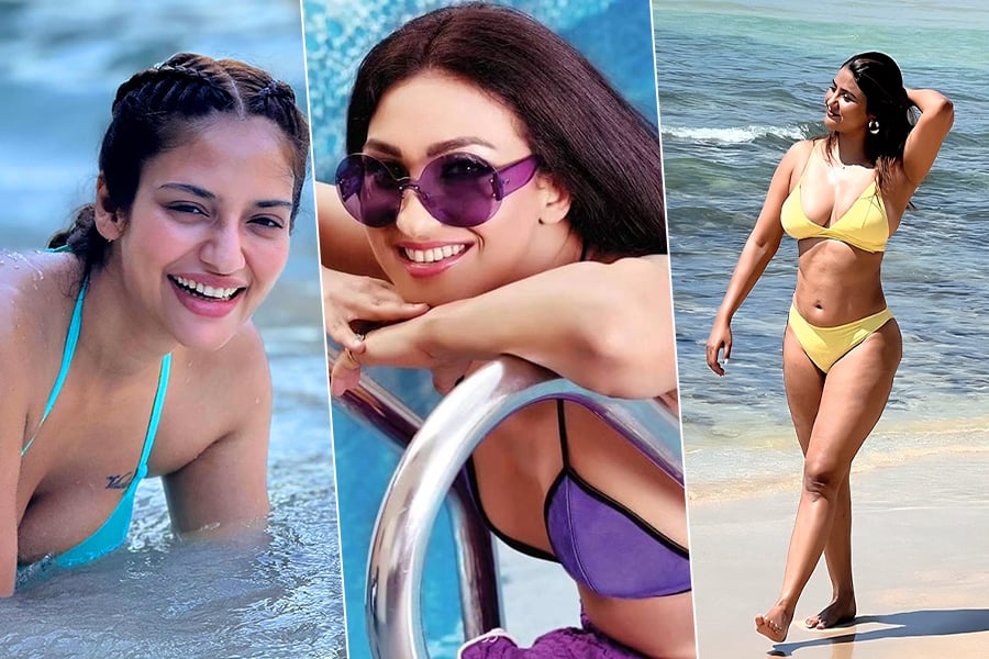 These Bengali Actresses are real water baby
