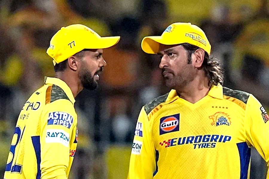 Michael Vaughan suggested that it might have been difficult for Ruturaj Gaikwad to lead CSK as MS Dhoni still there