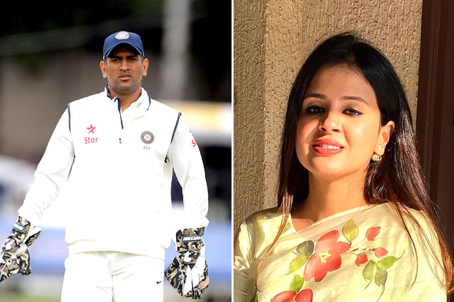 Sakshi recollects the reason behind MS Dhoni's retirement from test cricket