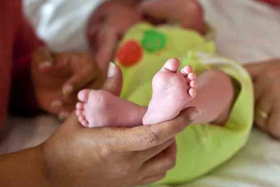 Garia Woman compelled to leave in law's house as she gave birth of girl child