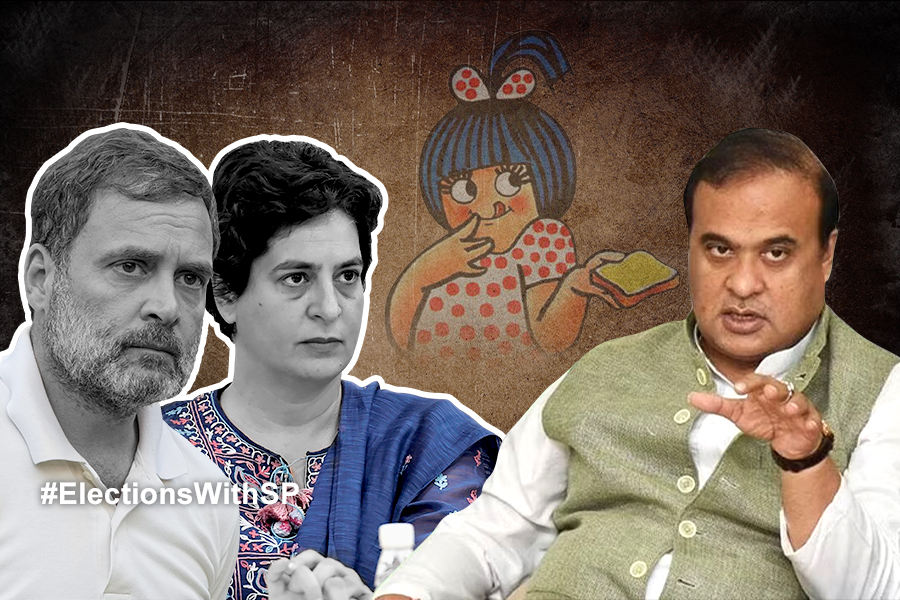 Himanta Biswa Sarma mocks Rahul and Priyanka Gandhi