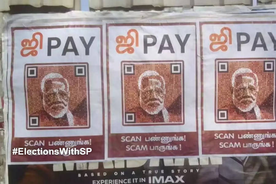 Lok Sabha 2024: 'Ji Pay' Scan And See Scam Posters Emerge In Tamil Nadu