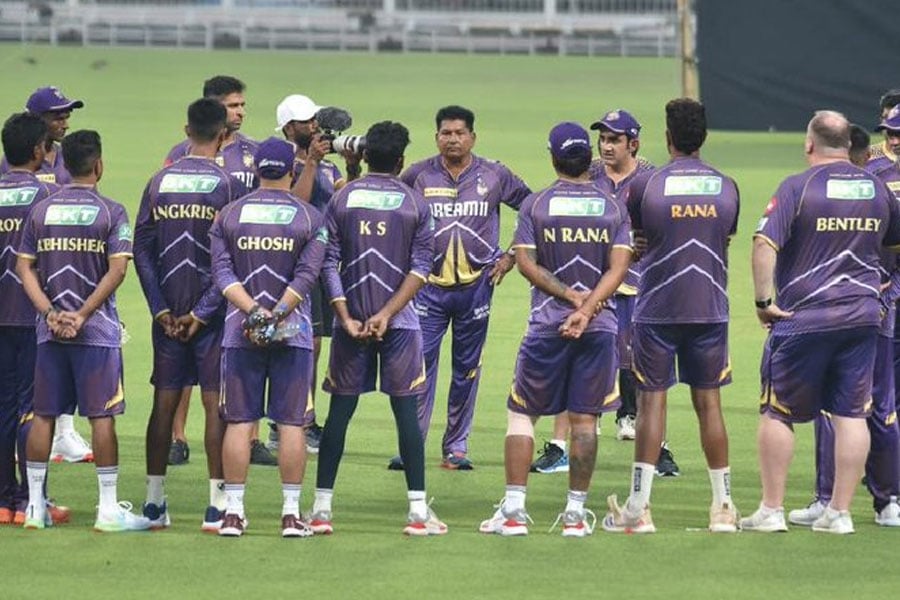 KKR were kicked out of Eden's extra net by the pitch curator