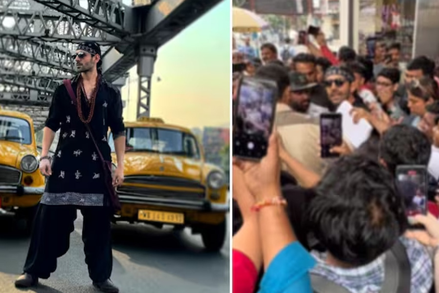পার্ক স্ট্রিটে ভিড়ের চাপে নাভিশ্বাস কার্তিকের, পরিস্থিতি সামলাতে কী করলেন?