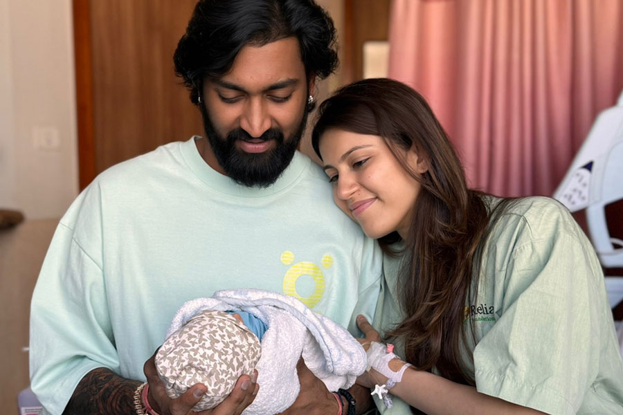 LSG cricketer Krunal Pandya and wife Pankhuri welcome second child named Bayu