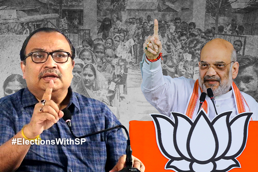 Amit Shah and Kunal Ghosh engaged in verbal spat
