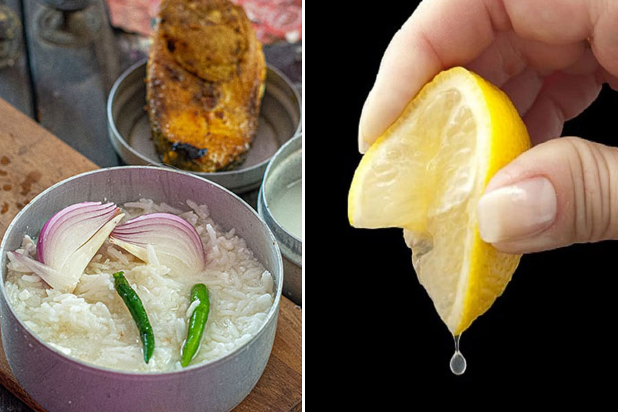 Is it more beneficial to eat Lemon juice with fresh rice or Panta in Summer? Know this health tips