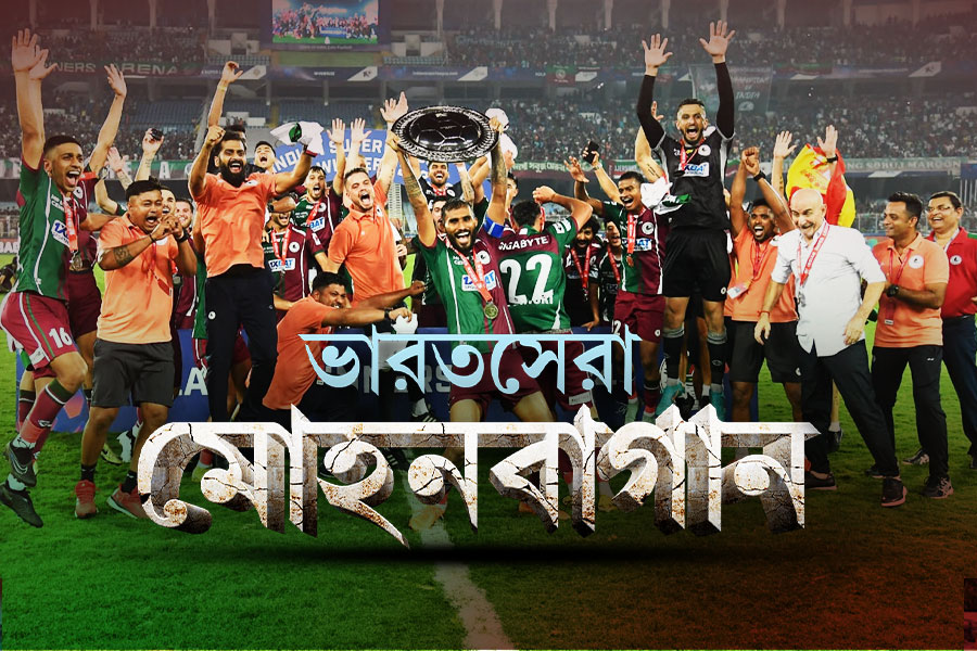 লিগ শিল্ড জিতে ইতিহাস মোহনবাগানের, যুবভারতীতে উৎসব, দেখুন ছবি