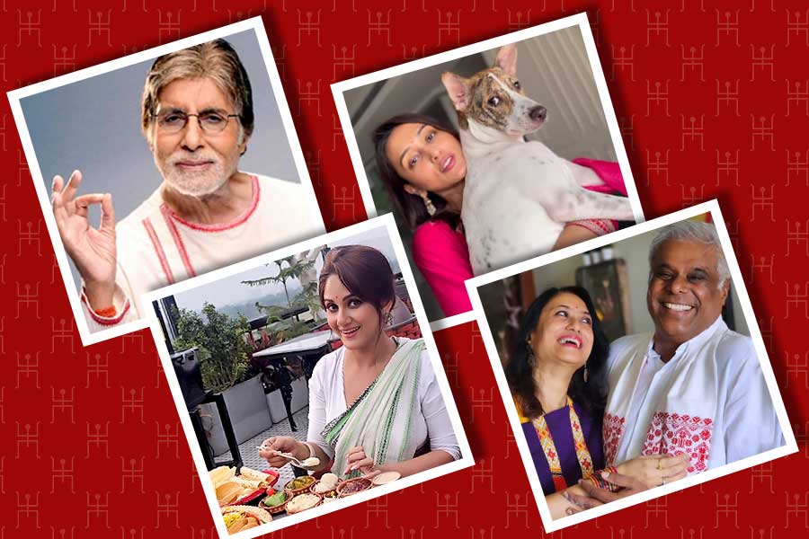 নববর্ষে অমিতাভের শুভেচ্ছা, আশীষ মেতে বিহুতে, কেমন হল টলিউড তারকাদের বৈশাখীযাপন?