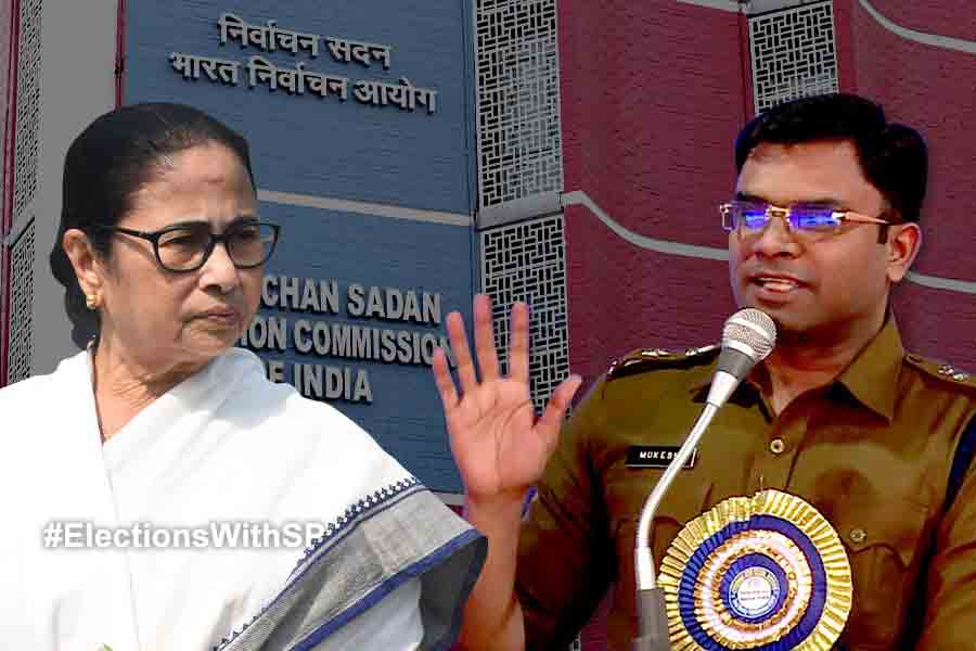 Mamata Banerjee slams EC over Murshidabad DIG transfer