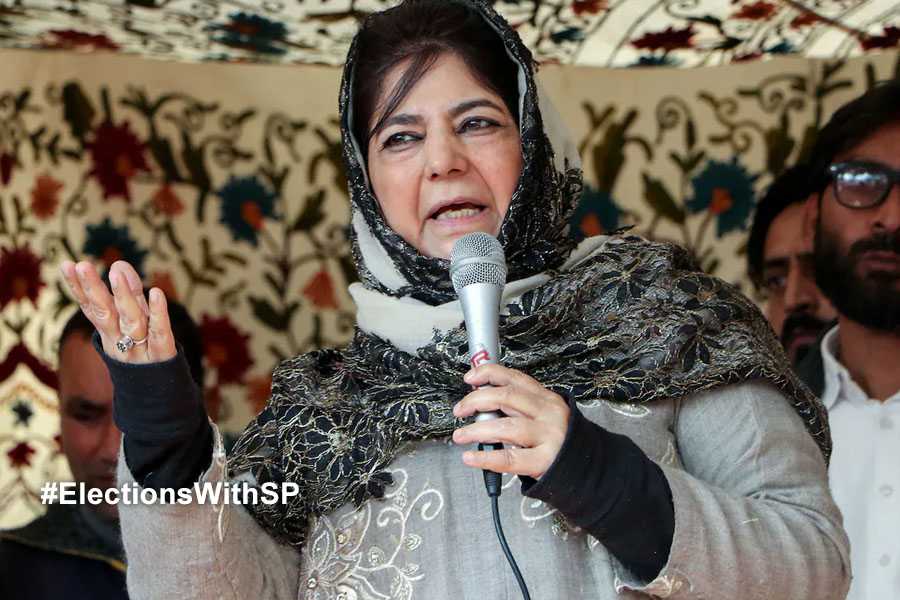 PDP announce candidate list for 3 Kashmir seat, Mehbooba Mufti will fight from Anantnag