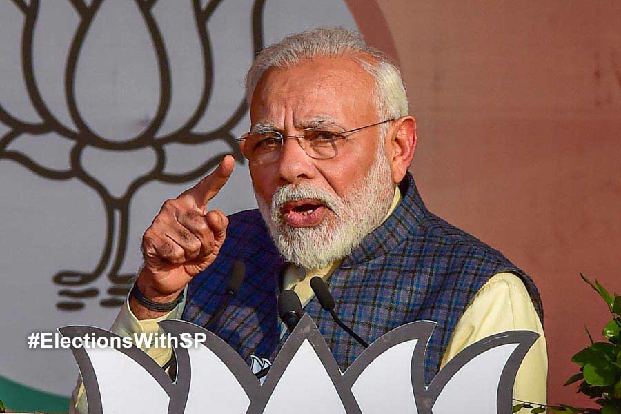 PM Modi says he wants to prevent Congress from placing 'Babri lock' on Ram Mandir
