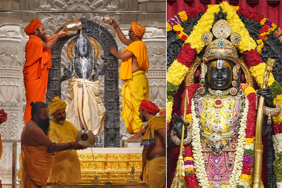 Ram Lalla's big Surya Namaskar: First Ram Navami at Ayodhya temple