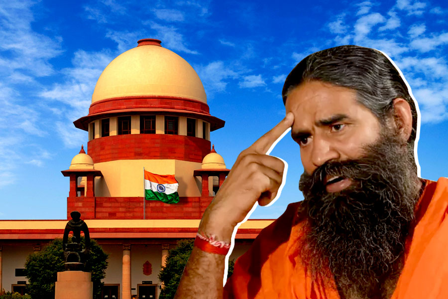 Ramdev was pulled up by the Supreme Court over Patanjali's misleading ads