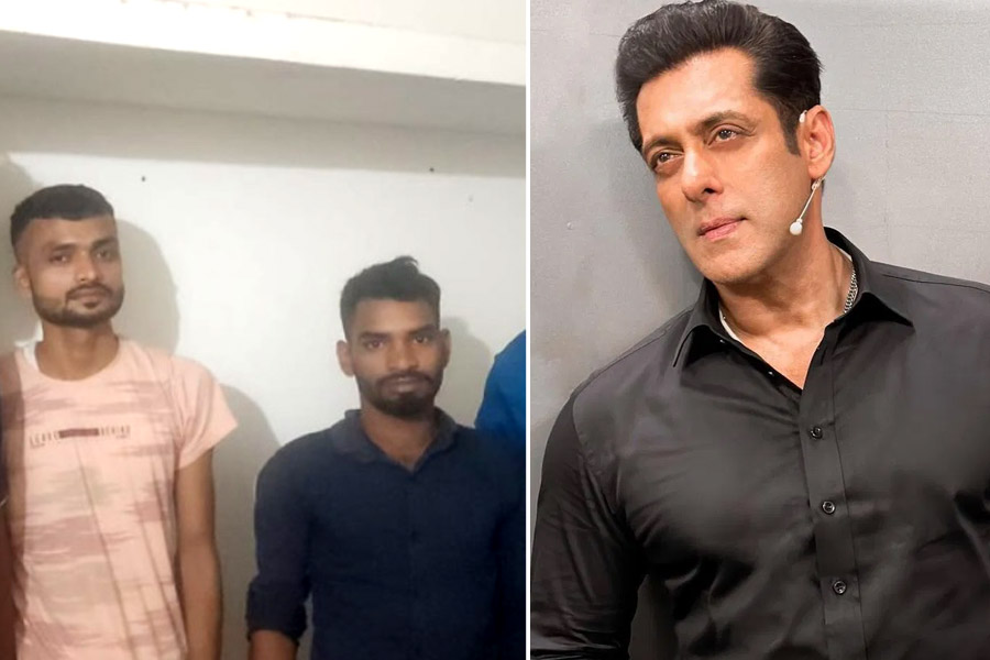 Two arrested for firing at Salman Khan's residence