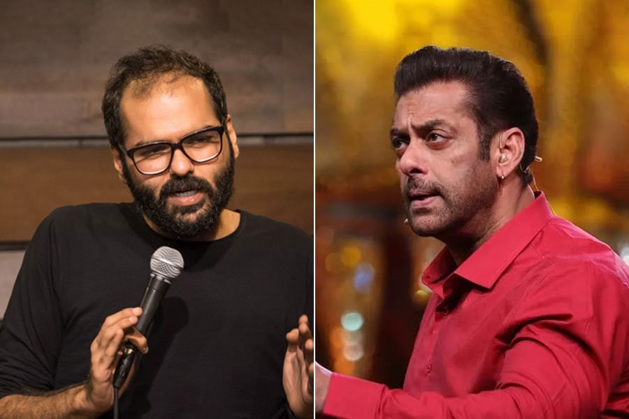 Kunal Kamra reacted after cracking 'joke' on Salman Khan