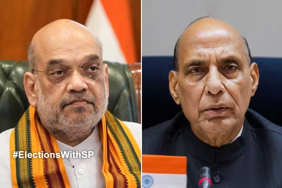 Amit Shah and Rajnath Singh in Bengal on same day for vote campaigning