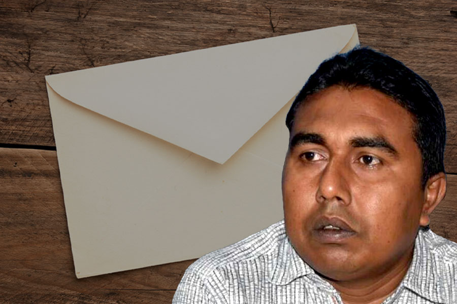 Shahjahan Sheikh writes a letter against ED