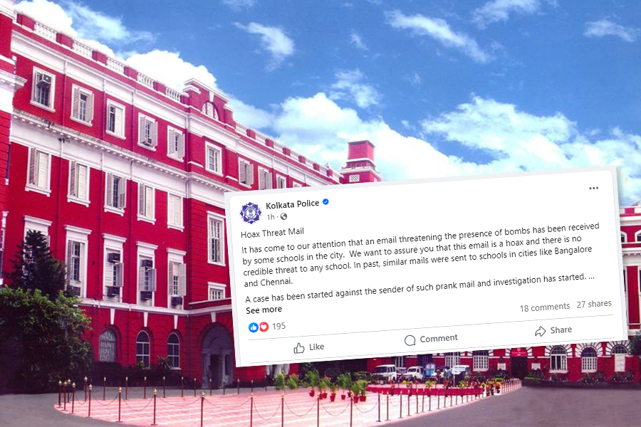 Hoax threat to bomb 200 schools, Kolkata Police assures by facebook post