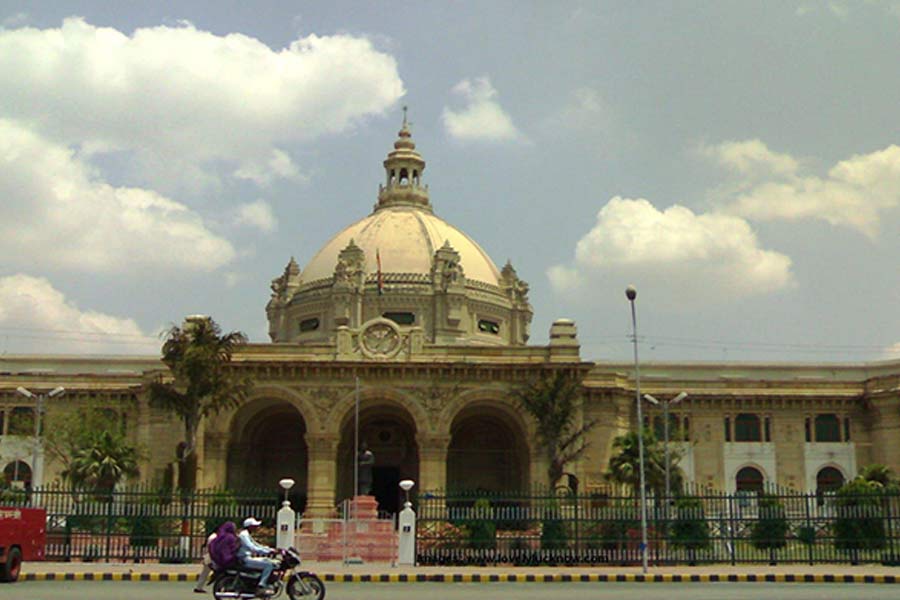 A story about lucknow vidhan bhawan