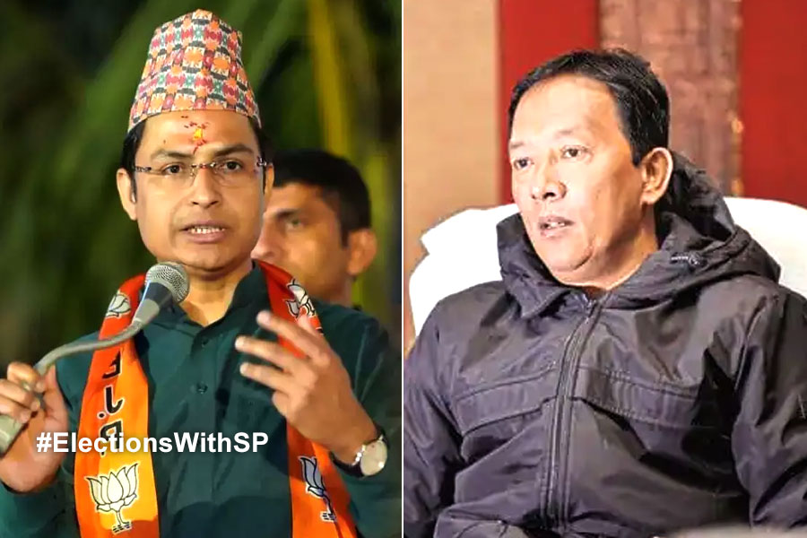 Lok Sabha Election 2024: Congress's Binay Tamang supports BJP candidate Raju Bista and campaigns for him just before election in Darjeeling